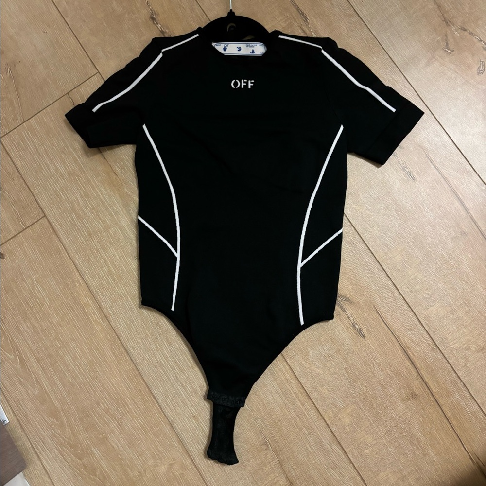 OFF white body suit